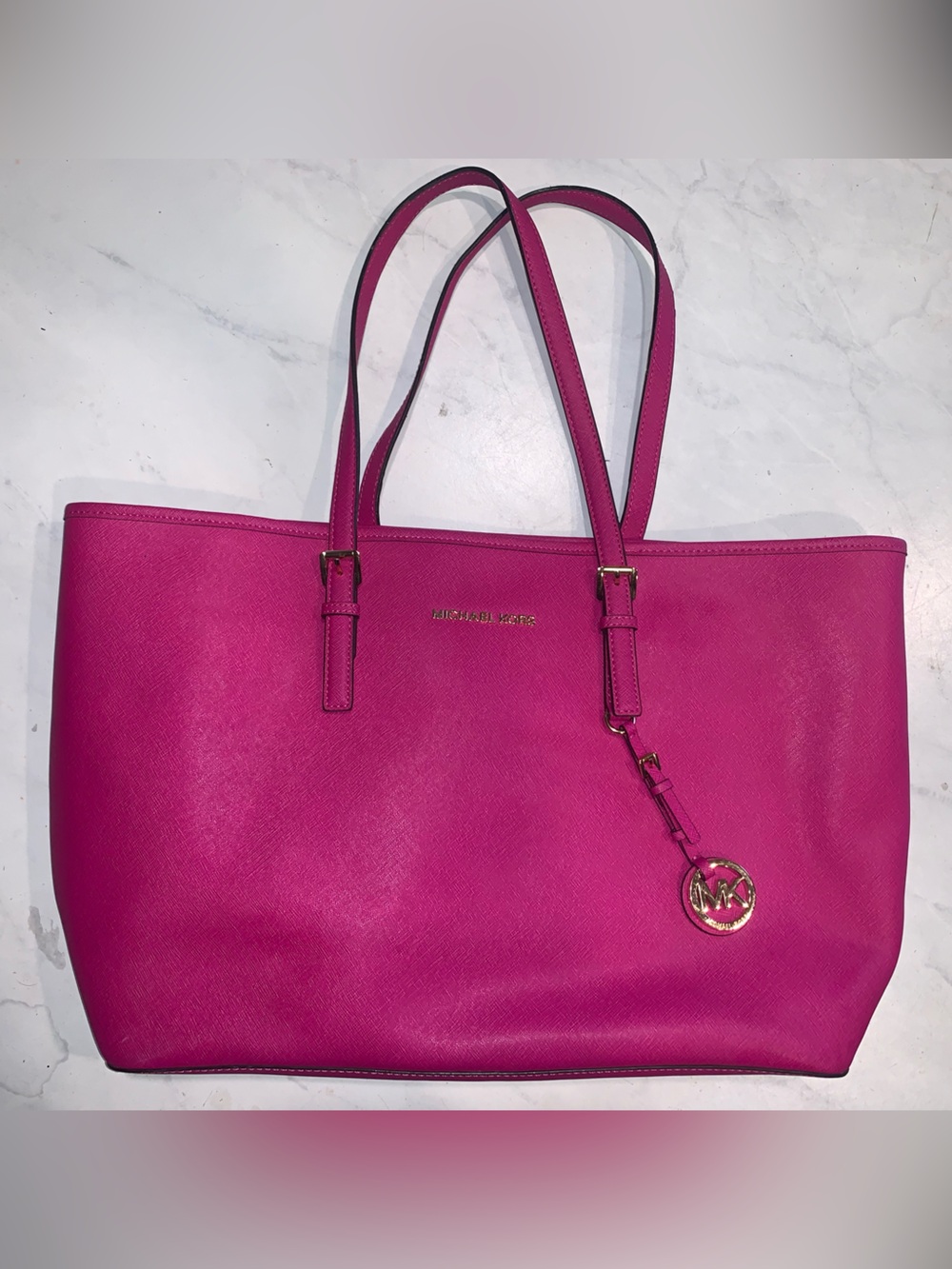 Michael Kors Large Pink Tote Bag